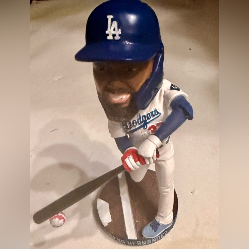 Dodgers  Teoscar Hernandez Baseball Player Bobblehead